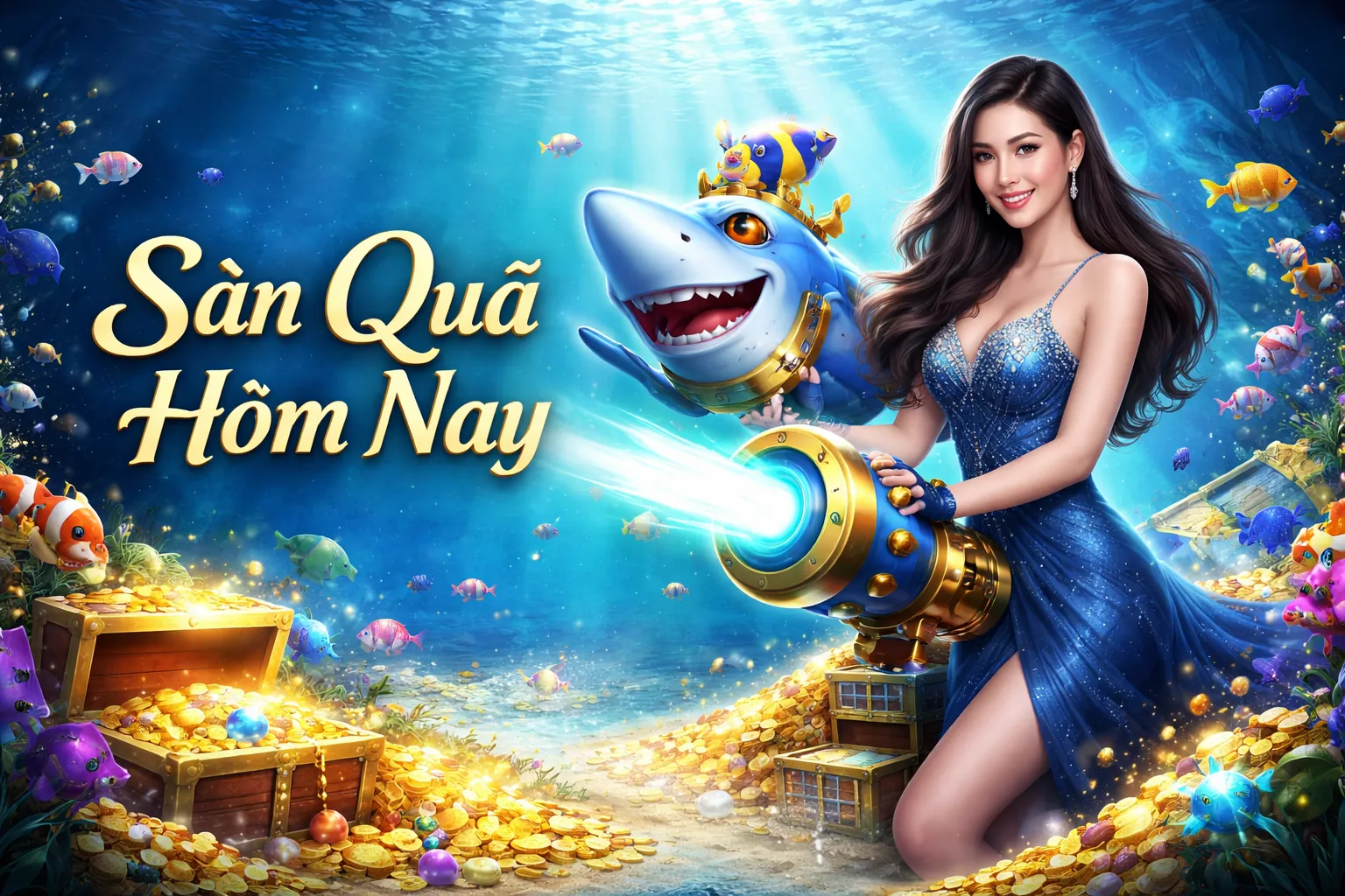 Giao diện trò chơi bắn cá K9CC